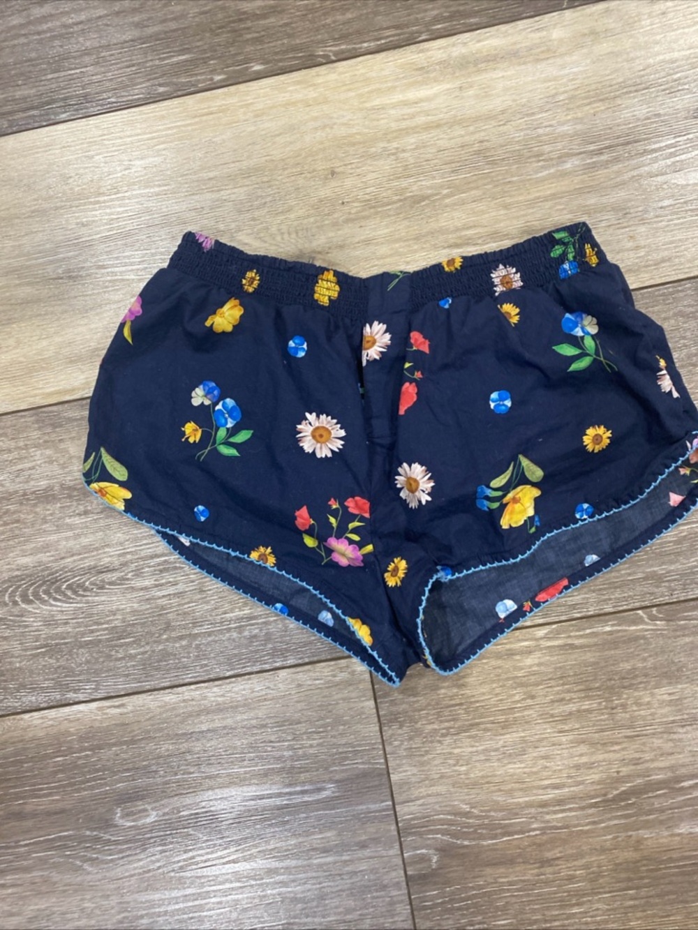 By Anthropologie Dolphin Style Boxer Floral Shorts